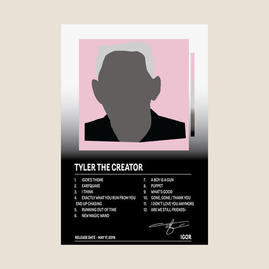 Tyler the Creator – IGOR Album Cover Poster